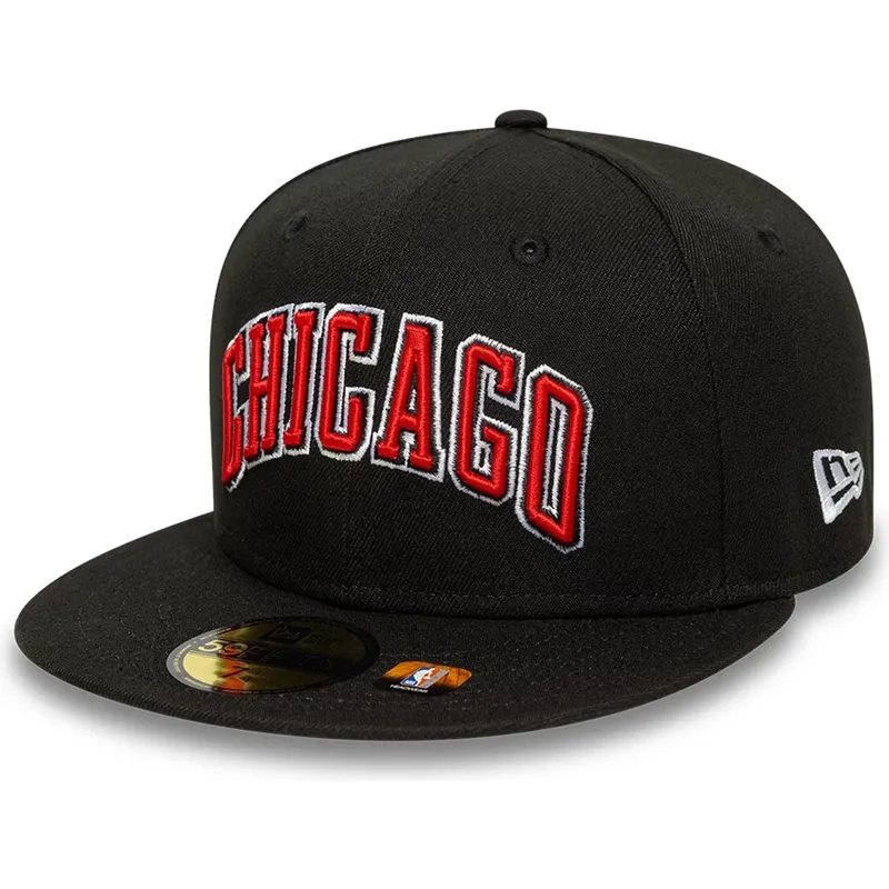 svart-platt-keps-justerad-59fifty-statement-fran-chicago-bulls-nba-av-new-era