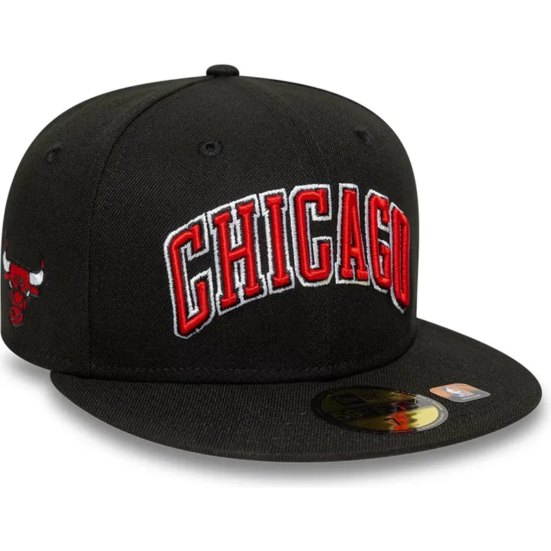 svart-justerbar-59fifty-statement-chicago-bulls-nba-keps-fran-new-era