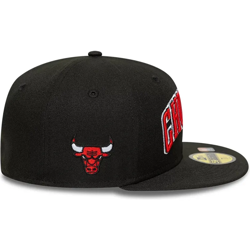 cap-rovna-black-ajustada-59fifty-statement-chicago-bulls-nba-new-era