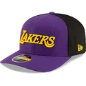 cepice-zaoblena-fialova-snapback-9seventy-statement-stretch-snap-los-angeles-lakers-nba-new-era