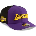cepice-zaoblena-fialova-snapback-9seventy-statement-stretch-snap-los-angeles-lakers-nba-new-era