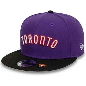 Čepice rovná fialová snapback 9FIFTY Classic Toronto Raptors NBA New Era