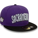 59fifty-classic-lila-och-svart-justerbar-platt-keps-fran-sacramento-kings-nba-av-new-era
