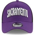 violett-schwarze-trucker-kappe-a-frame-classic-der-sacramento-kings-nba-von-new-era