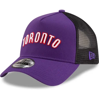 Čepice zaoblená fialová snapback A Frame Classic Toronto Raptors NBA New Era