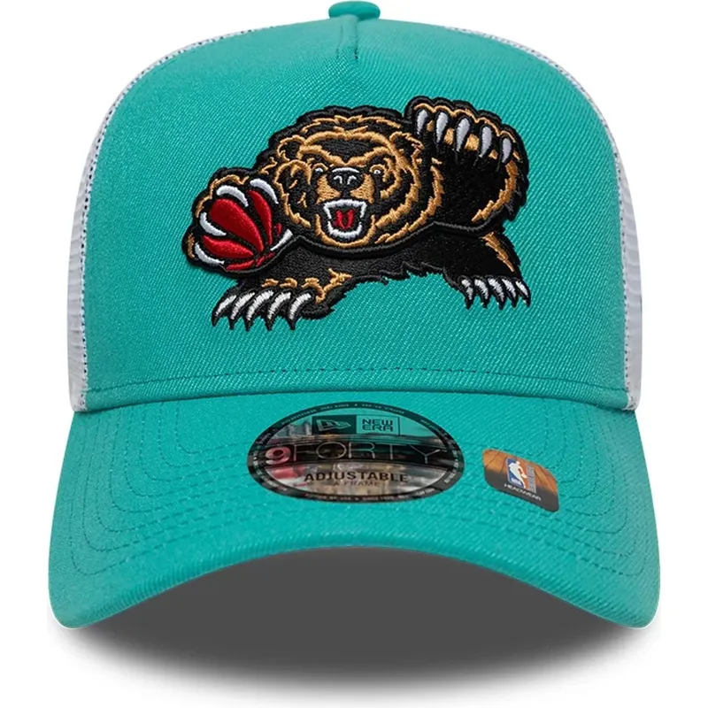 cepice-zaoblena-zelena-snapback-a-frame-classic-memphis-grizzlies-nba-new-era
