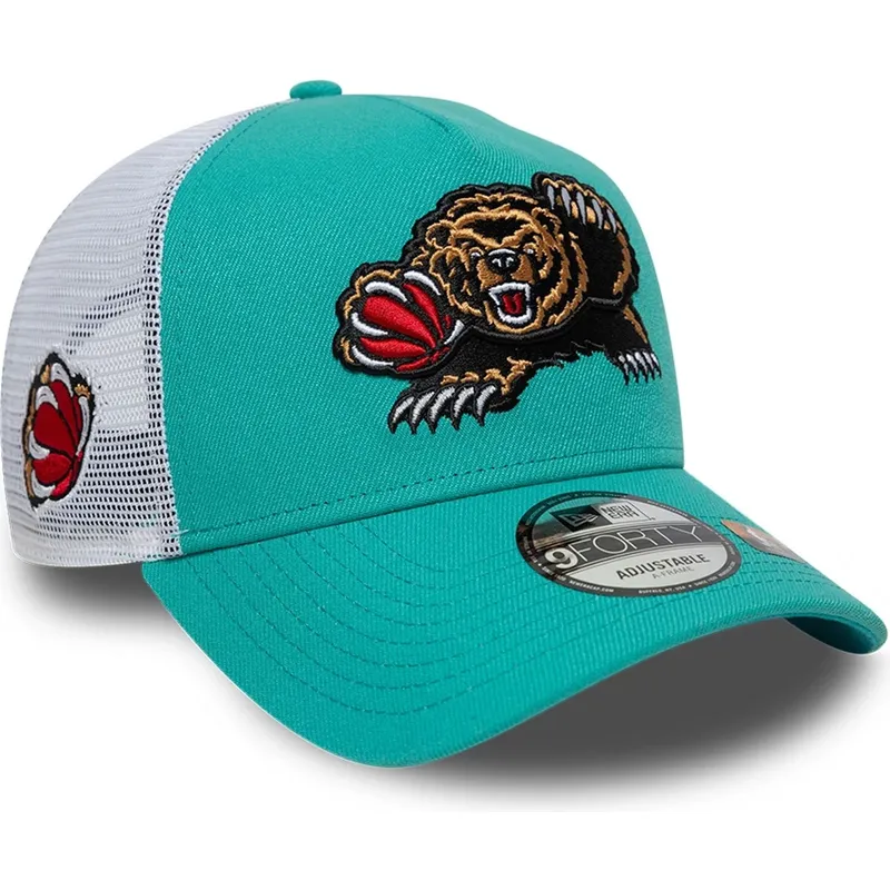 cepice-zaoblena-zelena-snapback-a-frame-classic-memphis-grizzlies-nba-new-era