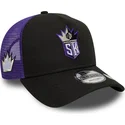 cepice-zaoblena-cerna-snapback-a-frame-classic-sacramento-kings-nba-new-era