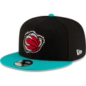 schwarze-und-grune-flache-snapback-kappe-9fifty-classic-der-memphis-grizzlies-nba-von-new-era