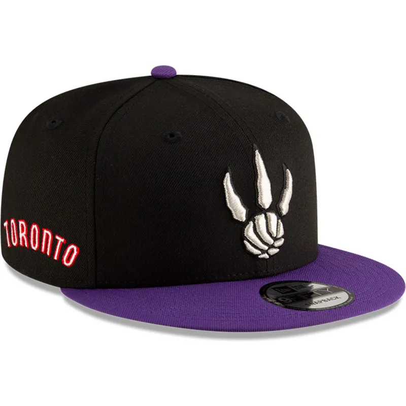 cepice-rovna-cerna-snapback-9fifty-classic-toronto-raptors-nba-new-era