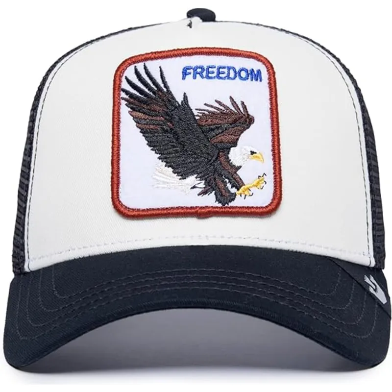 cepice-zaoblena-bila-snapback-freedom-the-farm-goorin-bros cepice-zaoblena-bila-snapback-freedom-the-farm-goorin-bros