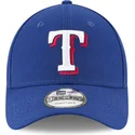 cepice-zaoblena-modra-nastavitelny-9forty-the-league-texas-rangers-mlb-new-era
