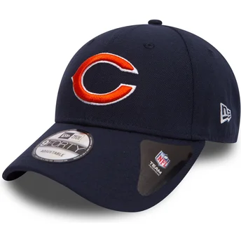 Čepice zaoblená námořnická modrá nastavitelný pásek 9FORTY The League Chicago Bears NFL New Era