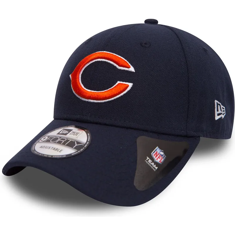 cepice-zaoblena-namornicka-modra-nastavitelny-pasek-9forty-the-league-chicago-bears-nfl-new-era