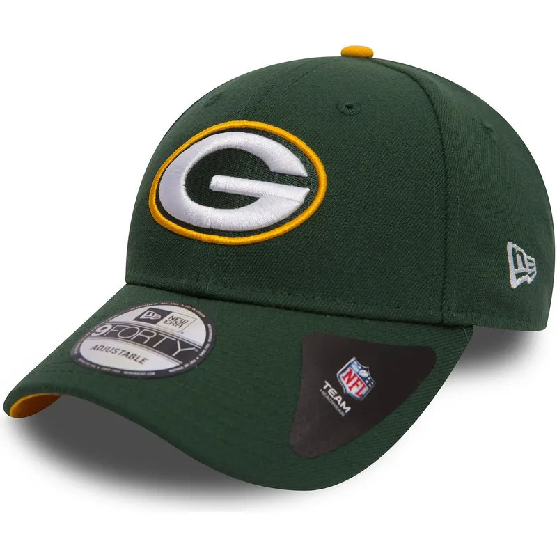 cepice-zaoblena-zelena-nastavitelny-9forty-the-league-green-bay-packers-nfl-new-era