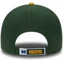 cepice-zaoblena-zelena-nastavitelny-9forty-the-league-green-bay-packers-nfl-new-era