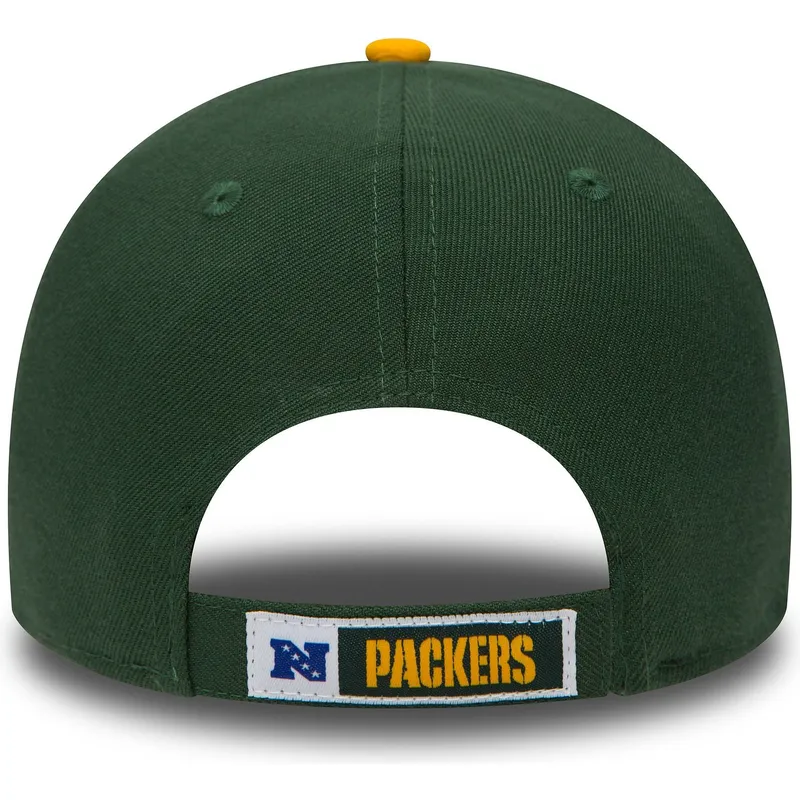 cepice-zaoblena-zelena-nastavitelny-9forty-the-league-green-bay-packers-nfl-new-era