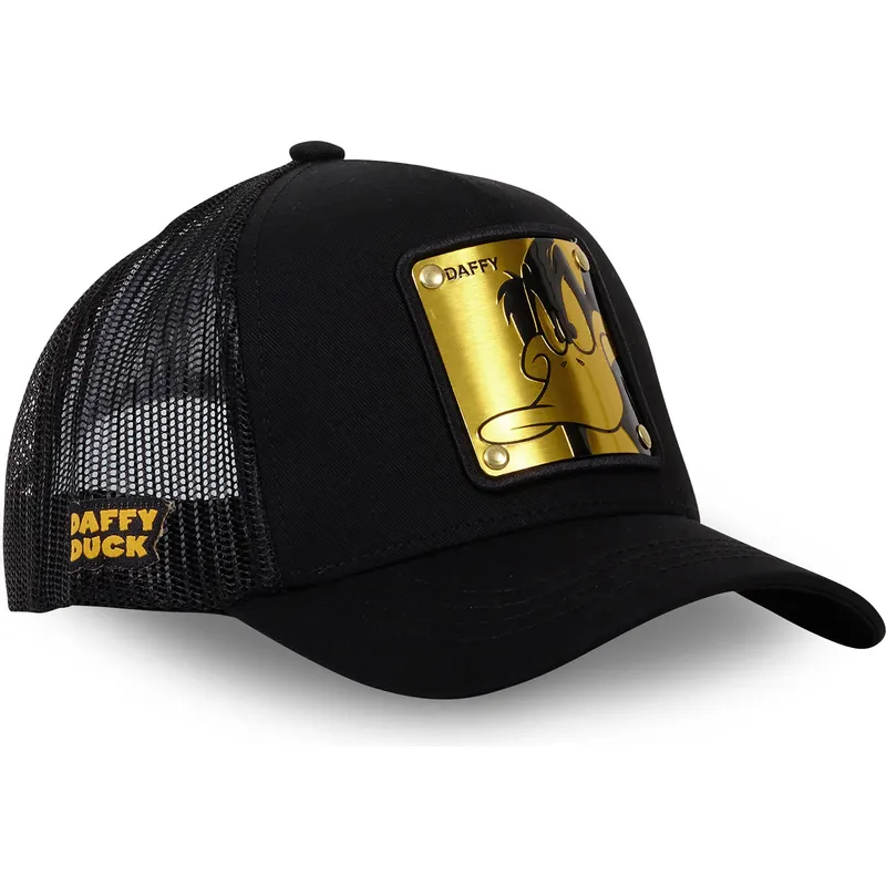 cap-zaoblena-black-snapback-daffy-duck-looney-tunes-capslab cap-zaoblena-black-snapback-daffy-duck-looney-tunes-capslab