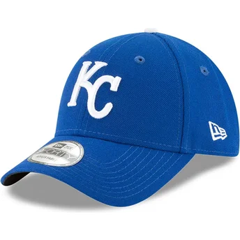 Čepice zaoblená modrá nastavitelný pásek 9FORTY The League Kansas City Royals MLB New Era