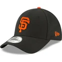 schwarze-verstellbare-gebogene-kappe-9forty-the-league-der-san-francisco-giants-mlb-von-new-era
