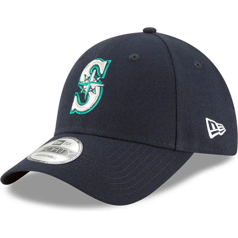 marinbla-bojd-keps-justerbar-9forty-the-league-fran-seattle-mariners-mlb-av-new-era