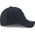 new-era-curved-brim-9forty-the-league-seattle-mariners-mlb-adjustable-cap-marineblau