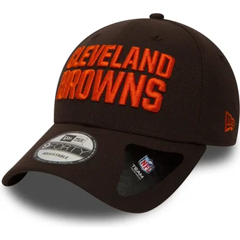 Cap zaoblená brown adjustable strap 9FORTY The League Cleveland Browns NFL New Era