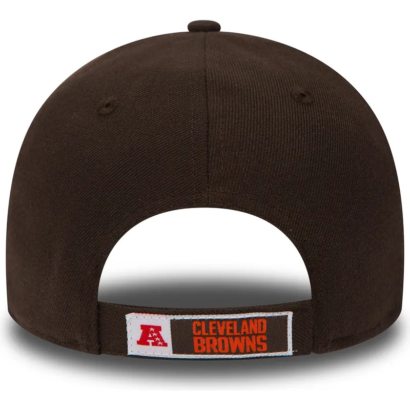 braune-verstellbare-curved-cap-9forty-the-league-der-cleveland-browns-nfl-von-new-era