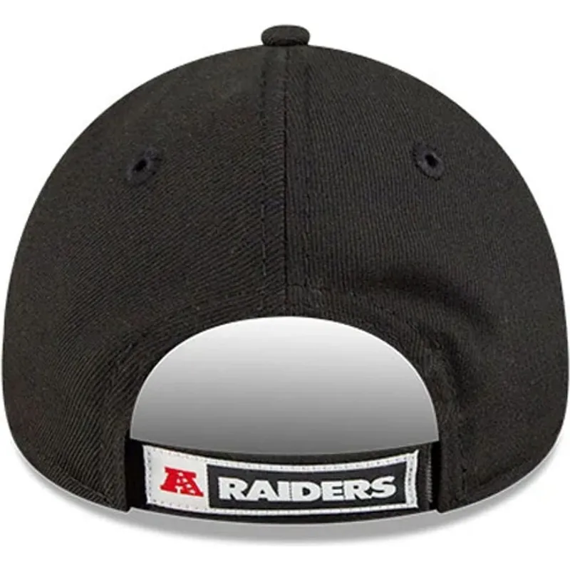 svart-bojd-justerbar-keps-9forty-the-league-fran-las-vegas-raiders-nfl-av-new-era