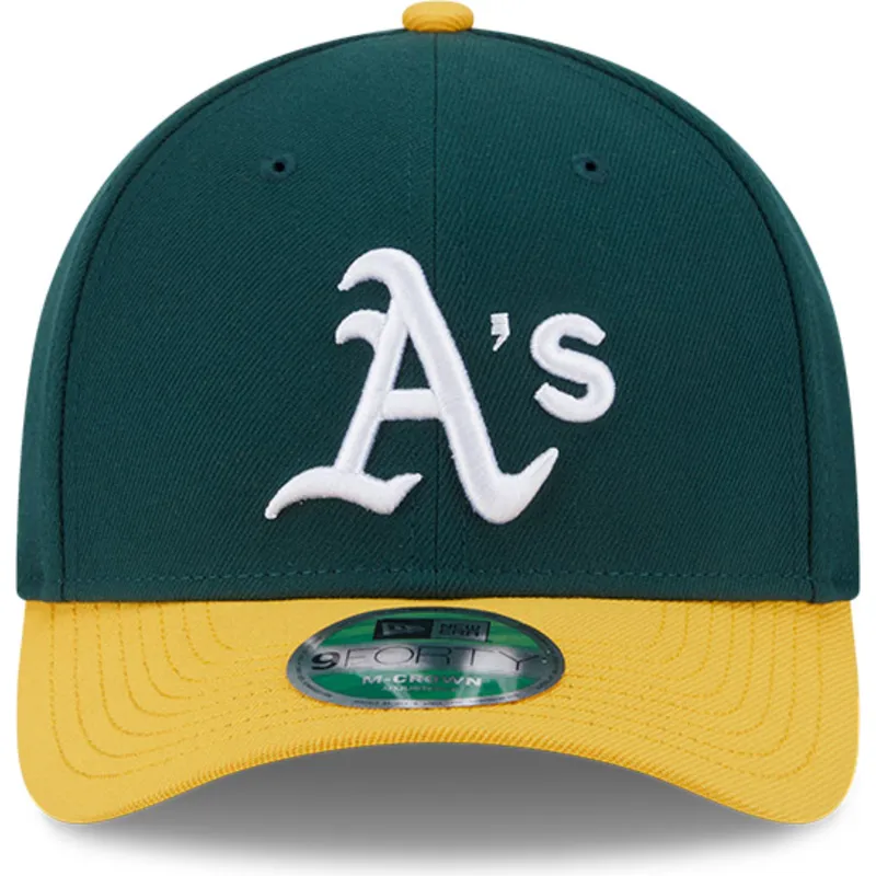 cepice-zaoblena-zelena-snapback-9forty-m-crown-player-replica-oakland-athletics-mlb-new-era