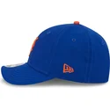 blaue-gebogene-snapback-kappe-9forty-m-crown-player-replica-der-new-york-mets-mlb-von-new-era