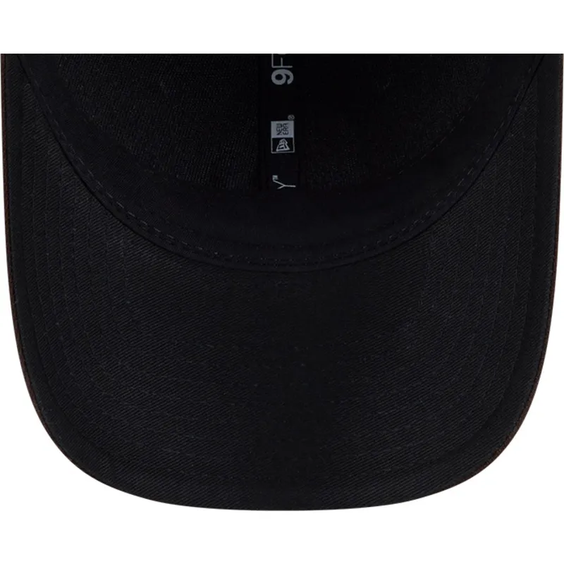 braune-gebogene-snapback-kappe-9forty-m-crown-player-replica-der-san-diego-padres-mlb-von-new-era