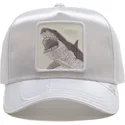 trucker-cap-weiss-hai-great-a-bigger-boat-the-farm-total-whiteout-von-goorin-bros