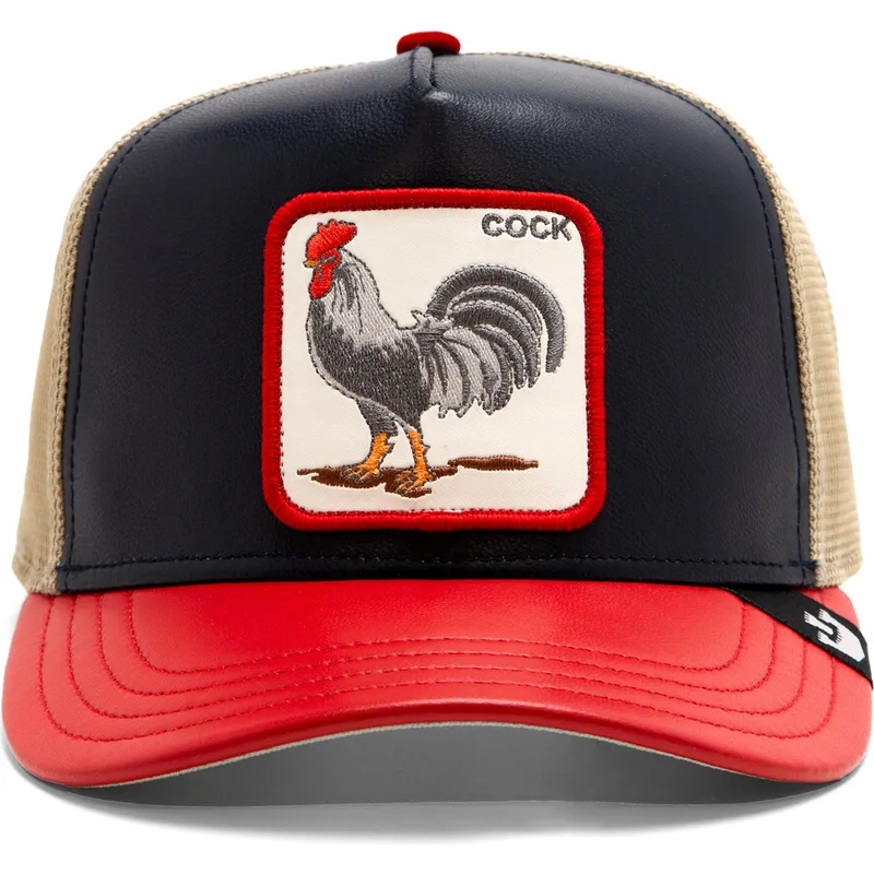 cepice-zaoblena-zadne-zvire-namornicka-modra-snapback-gallo-shleather-cock-the-farm-the-farm-de-goorin-bros