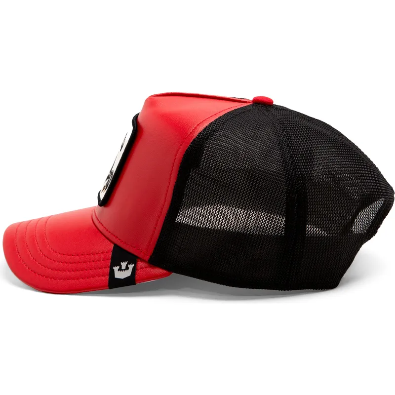 cepice-zaoblena-cervena-snapback-shleather-stallion-the-farm-goorin-bros cepice-zaoblena-cervena-snapback-shleather-stallion-the-farm-goorin-bros