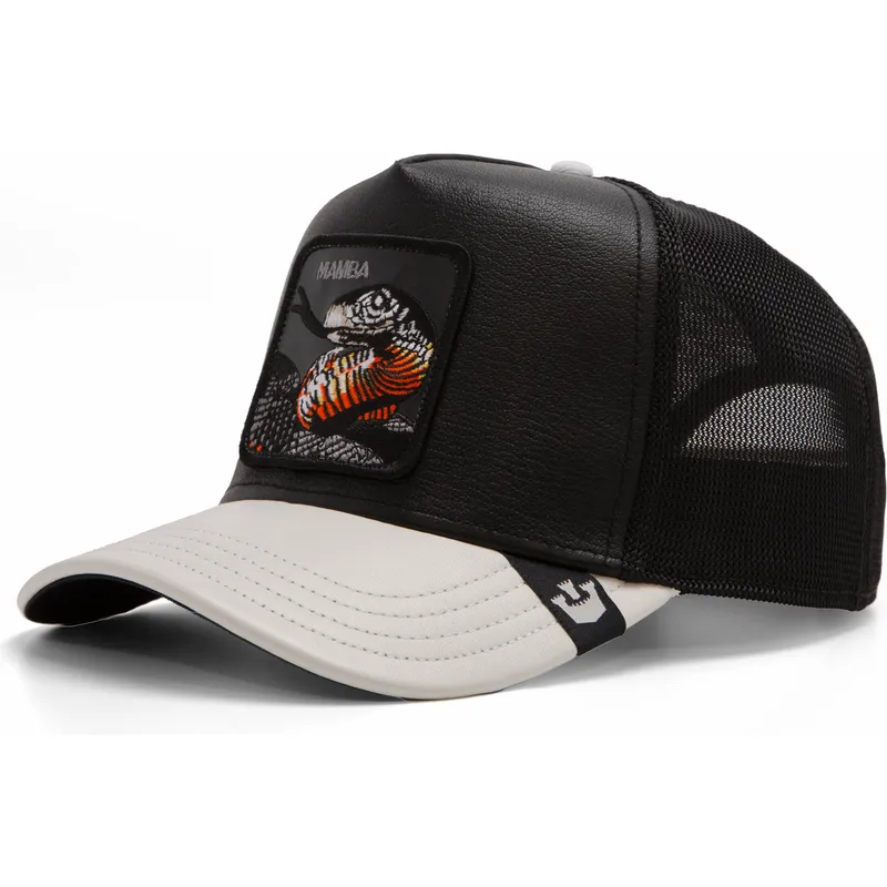 cepice-zaoblena-cerna-snapback-mamba-shleather-snake-the-farm-goorin-bros