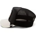 gorra-trucker-schwarz-und-grau-schlange-mamba-shleather-snake-the-farm-von-goorin-bros