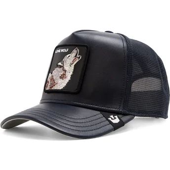 Čepice zaoblená námořnická modrá snapback Lone Shleather Wolf The Farm Goorin Bros.