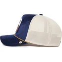 cepice-zaoblena-modra-snapback-sapphire-goat-the-farm-jewel-tones-the-farm-goorin-bros