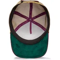 lila-trucker-kappe-biene-amethyst-queen-the-farm-jewel-tones-von-goorin-bros