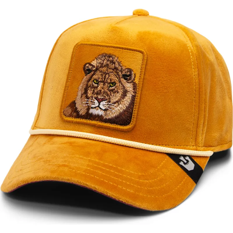 cepice-zaoblena-zluta-snapback-lion-royalty-the-farm-goorin-bros cepice-zaoblena-zluta-snapback-lion-royalty-the-farm-goorin-bros