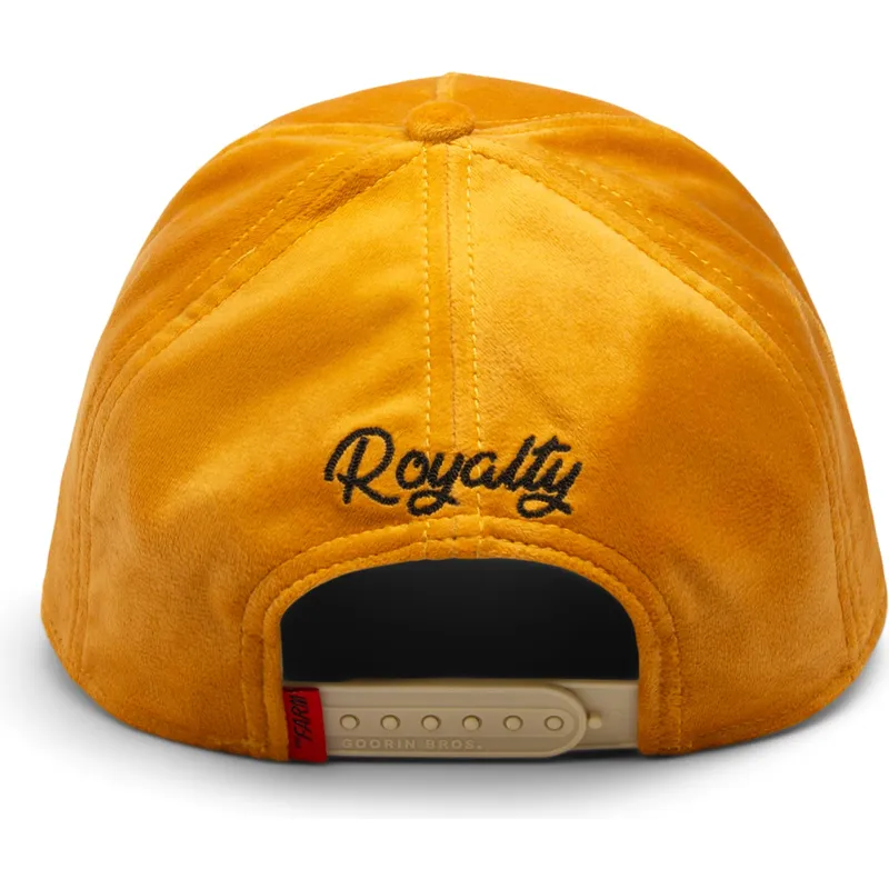 cepice-zaoblena-zluta-snapback-lion-royalty-the-farm-goorin-bros cepice-zaoblena-zluta-snapback-lion-royalty-the-farm-goorin-bros