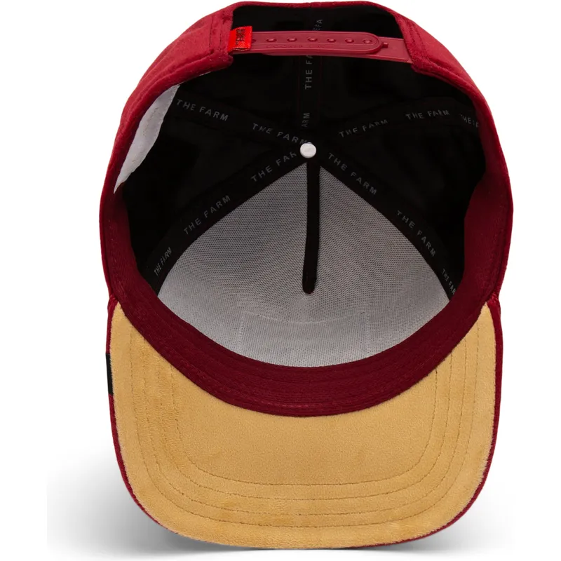 cepice-zaoblena-cervena-snapback-royalty-the-farm-goorin-bros cepice-zaoblena-cervena-snapback-royalty-the-farm-goorin-bros