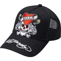 cepice-zaoblena-cerna-snapback-love-kills-slowly-ed-hardy