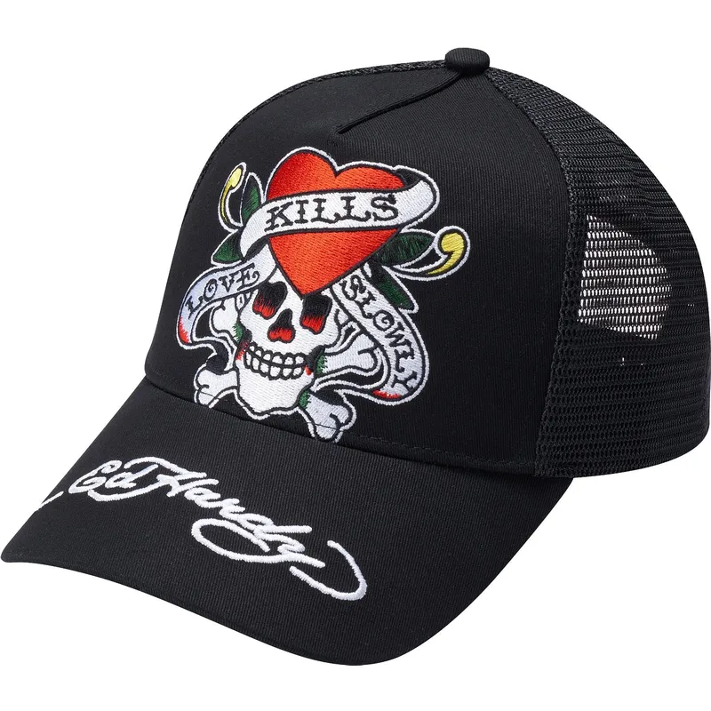 cepice-zaoblena-cerna-snapback-love-kills-slowly-ed-hardy cepice-zaoblena-cerna-snapback-love-kills-slowly-ed-hardy
