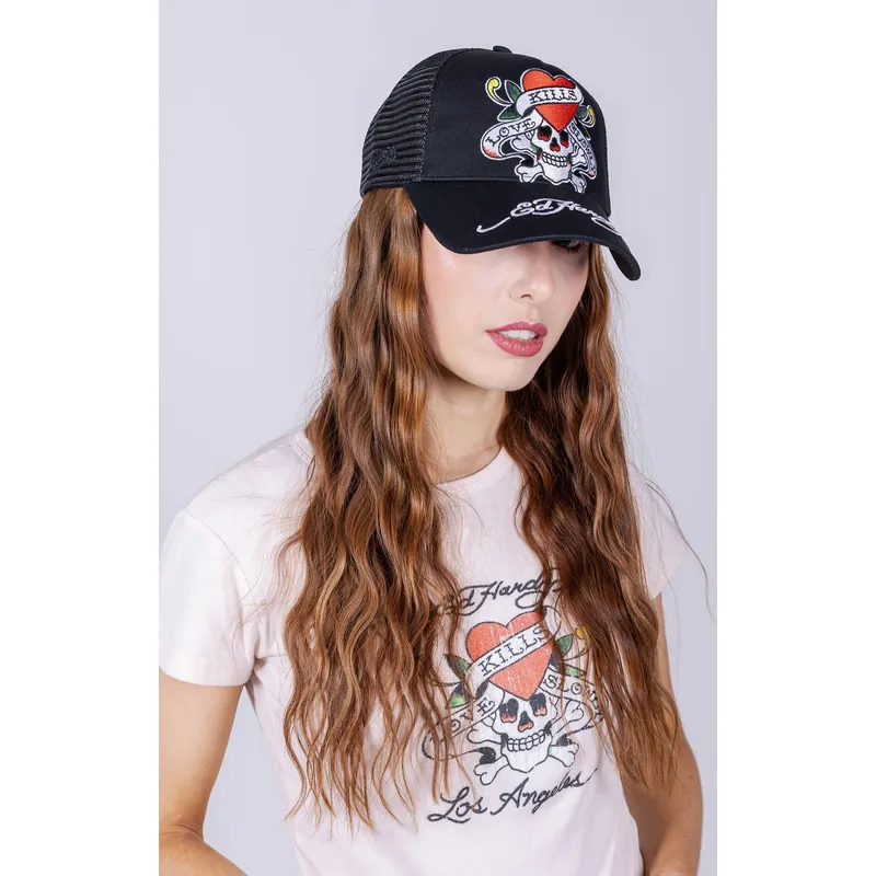 cepice-zaoblena-cerna-snapback-love-kills-slowly-ed-hardy cepice-zaoblena-cerna-snapback-love-kills-slowly-ed-hardy