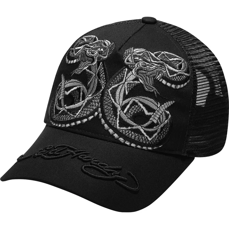 cepice-zaoblena-cerna-snapback-duo-black-snake-ed-hardy cepice-zaoblena-cerna-snapback-duo-black-snake-ed-hardy