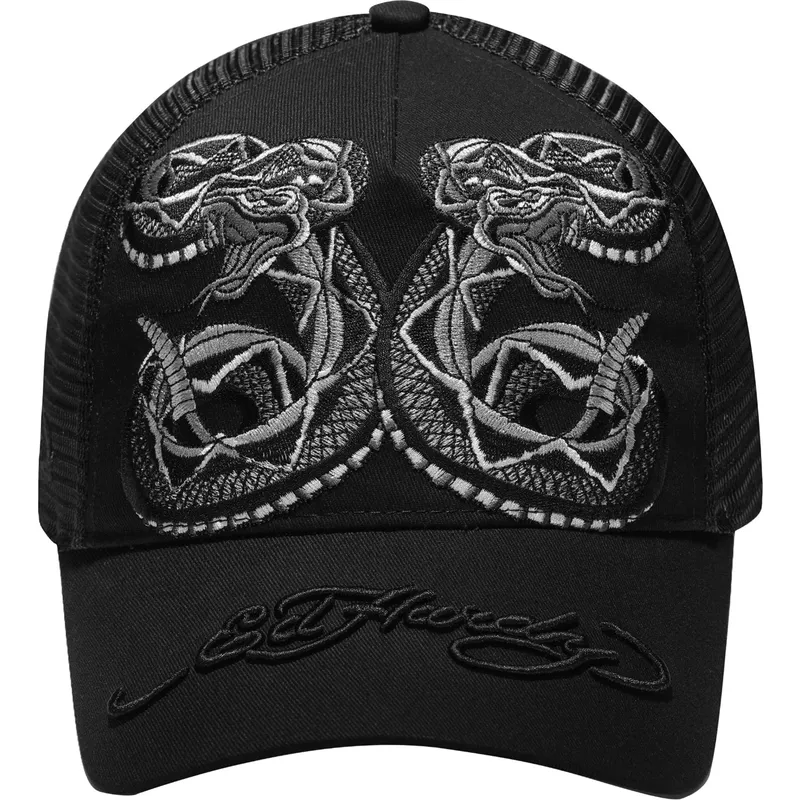 cepice-zaoblena-cerna-snapback-duo-black-snake-ed-hardy cepice-zaoblena-cerna-snapback-duo-black-snake-ed-hardy