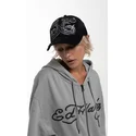 cepice-zaoblena-cerna-snapback-duo-black-snake-ed-hardy
