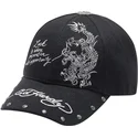 justerbar-svart-bojd-keps-lucky-dragon-av-ed-hardy